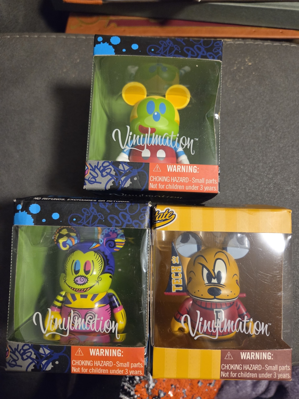 Disney Vinylmation Mickey Mouse & Pluto Figure Set